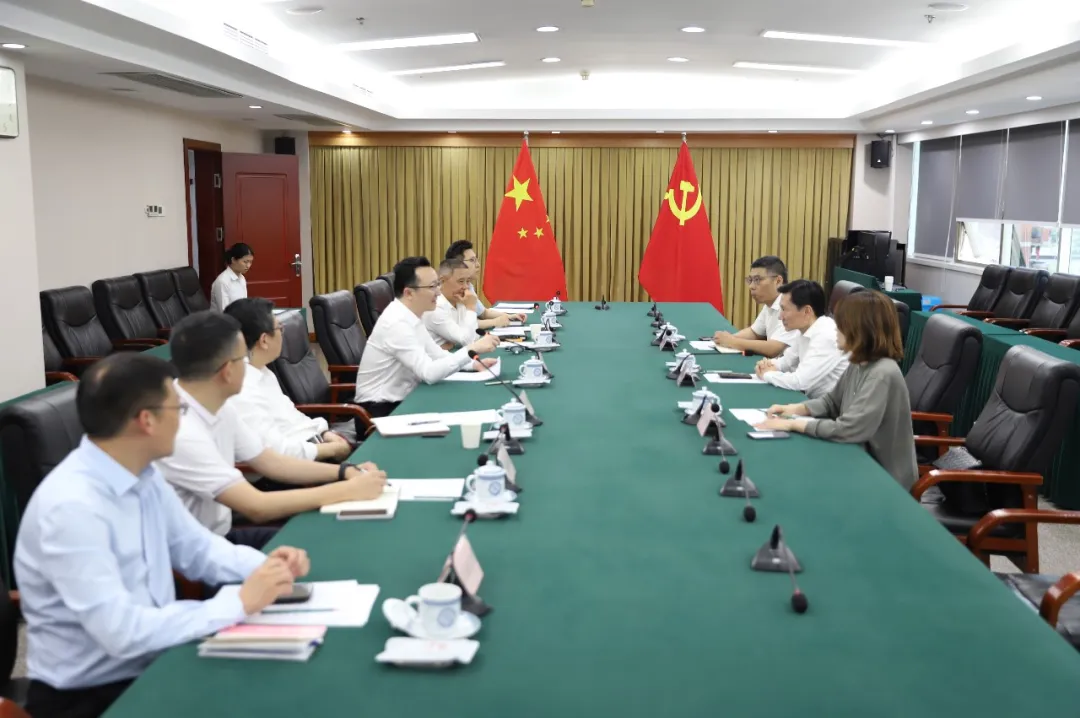 深化场景创新应用 精准赋能企业发展 祁美文与安恒信息范渊一行共商服务企业做大做强