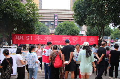 回龙坝镇：便民服务中心举办2025年专场招聘会