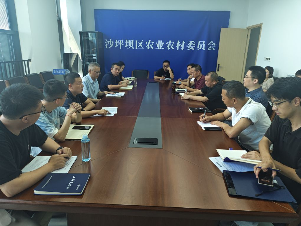 区农业农村委召开重庆市沙坪坝区梁滩河综合治理工程（道座厅段）技术交底会