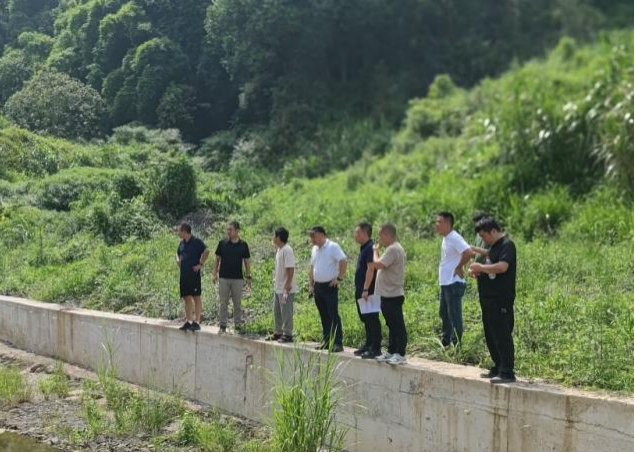 区农业农村委开展青龙庙生态清洁型小流域项目各施工区域拉网式排查