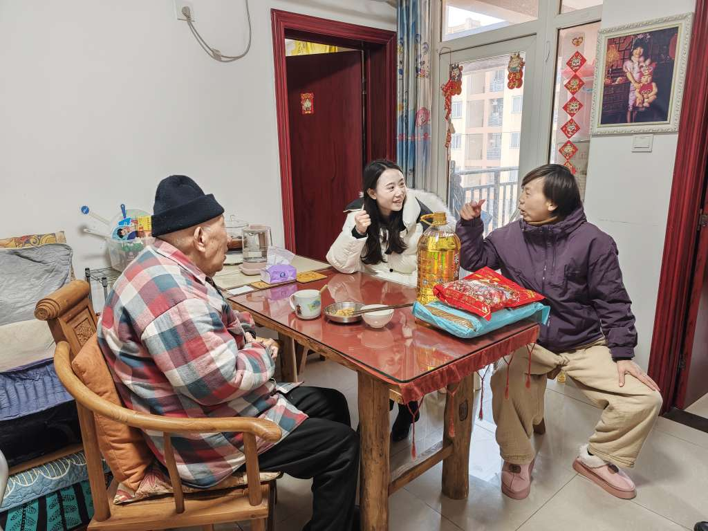 丰文街道走访慰问台胞老兵-传递关怀暖人心