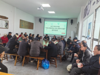 中梁镇：永宁寺村开展“早防早筛早治 同心携手抗癌”宣传活动